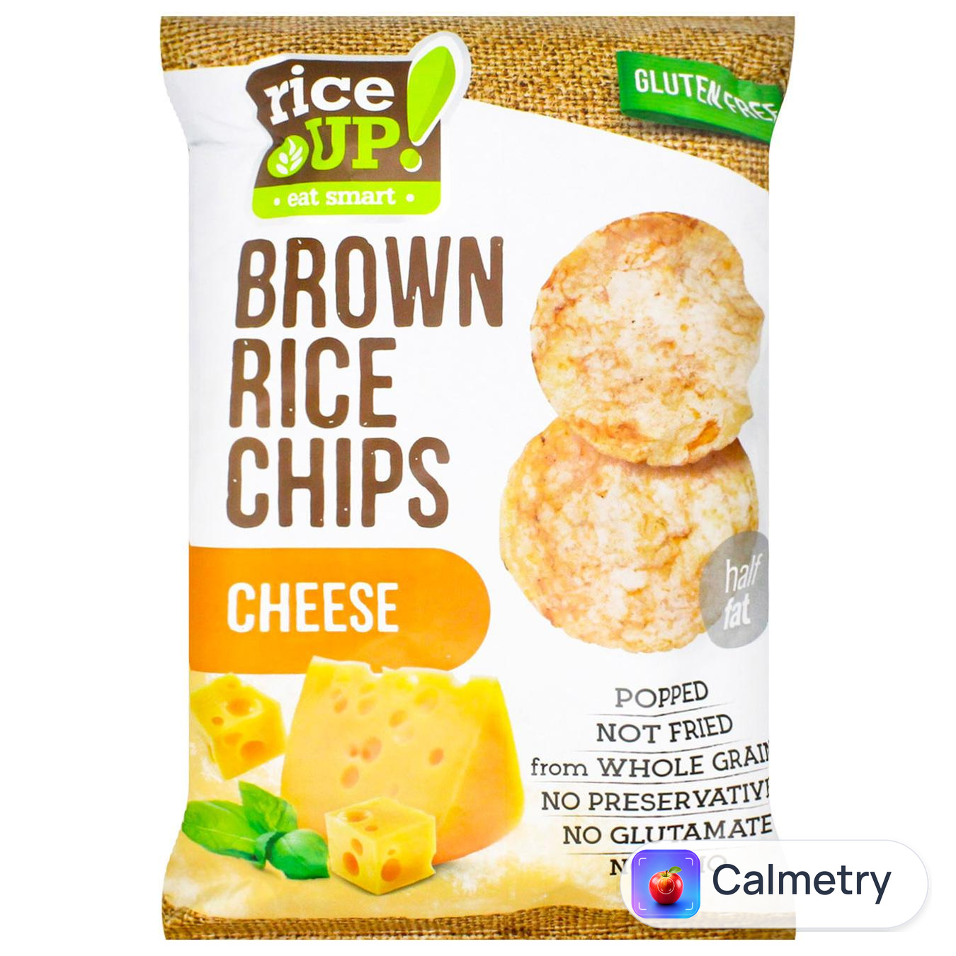 Чипси рисові Rice up! сир 60г — фото продукту