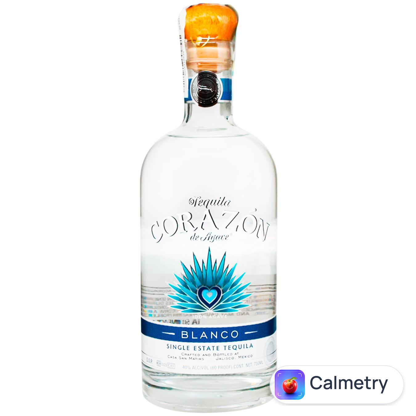 Текіла Corazon Blanco 100% агава 40% 0,75л