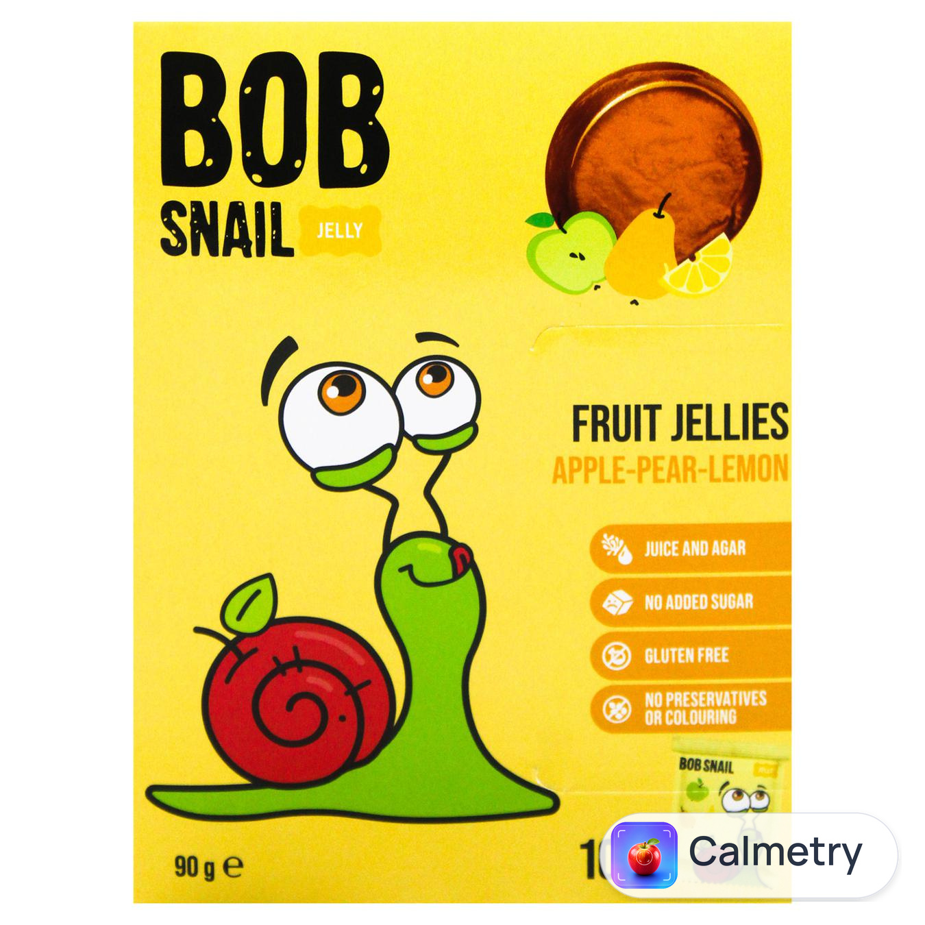 Мармелад Bob Snail яблуко-груша-лимон 90г