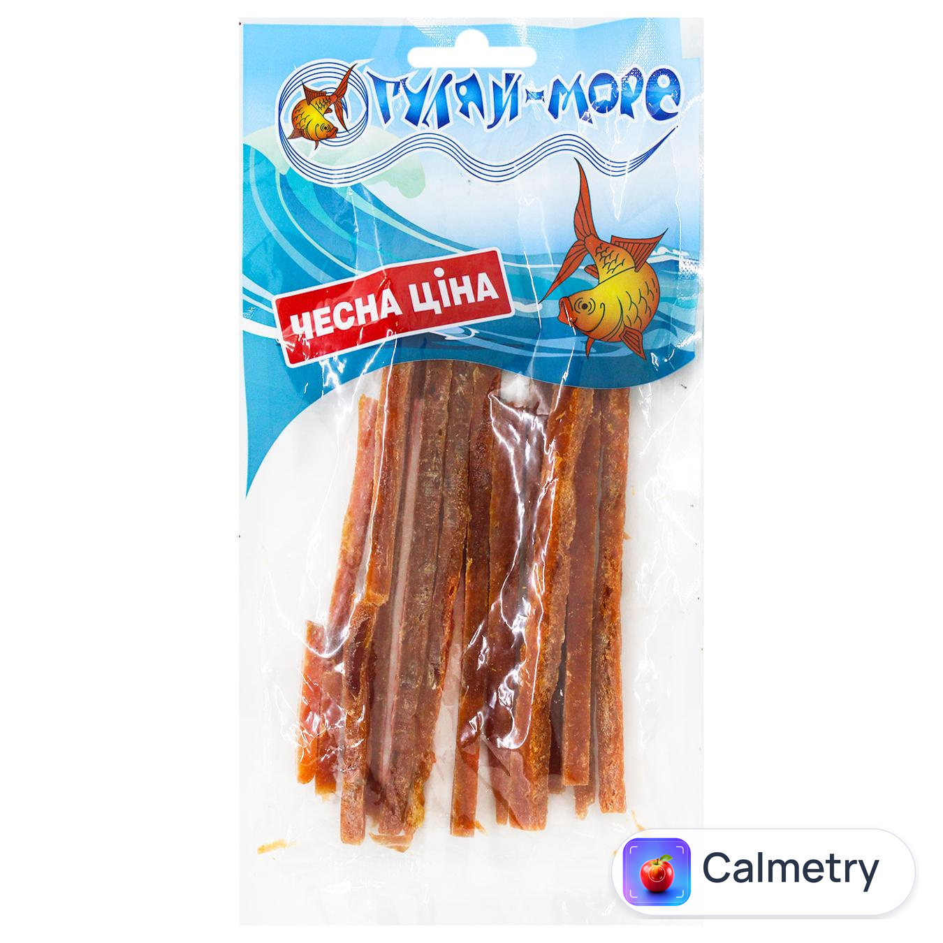 Мінтай Гуляй море солено-сушений соломка 100г