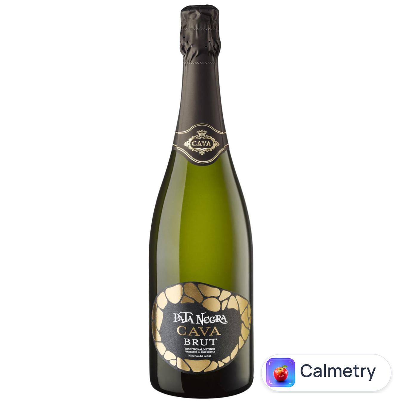 Вино ігристе Pata Negra Cava Brut біле 11,5% 0,75л