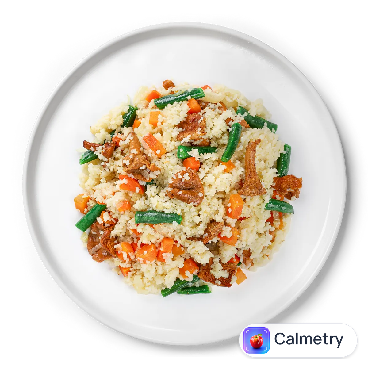 Кускус з грибами
