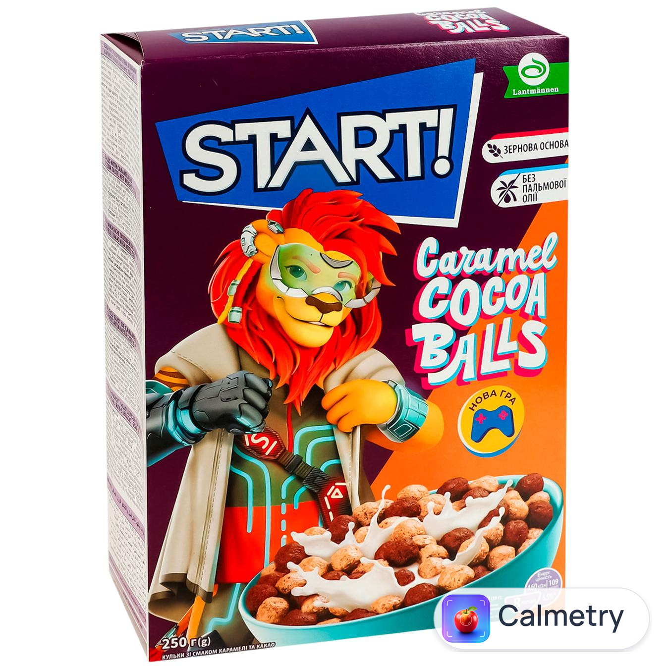Сніданок сухий Start! Кульки зі смаком карамелі та какао 250г