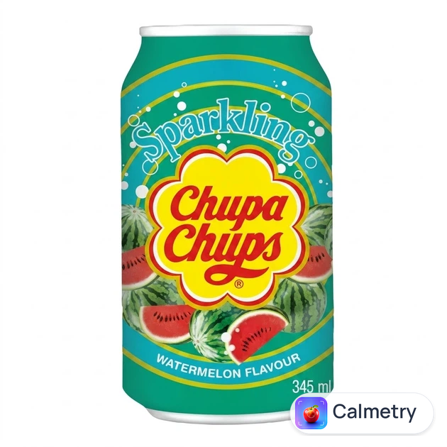 Напій газований Chupa Chups Watermelon смак кавун 345 мл