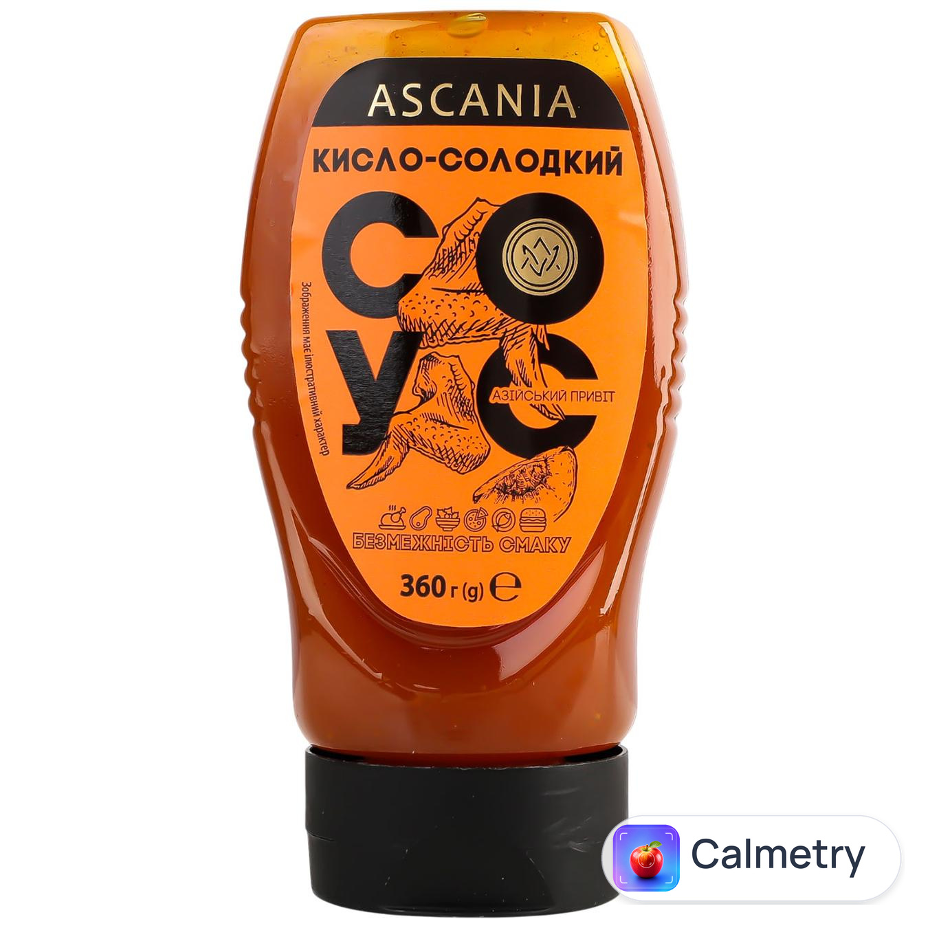 Соус Ascania кисло-солодкий 300мл — фото продукту