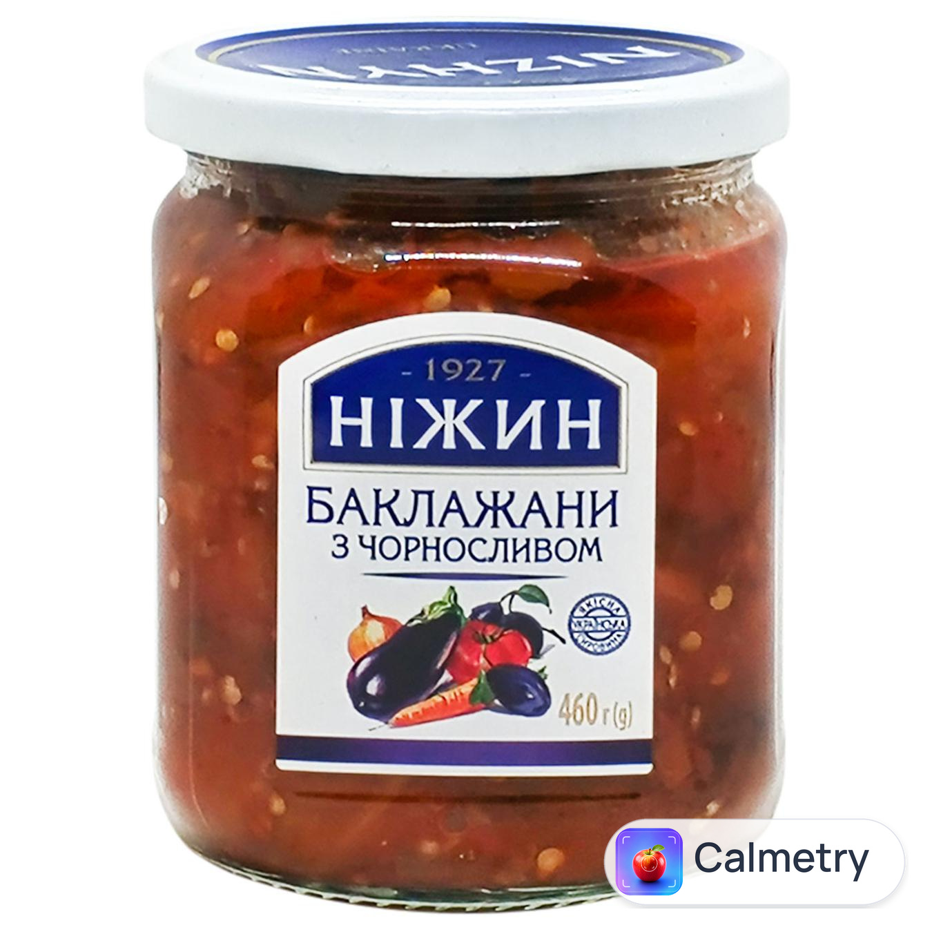 Баклажани Ніжин з чорносливом 460г