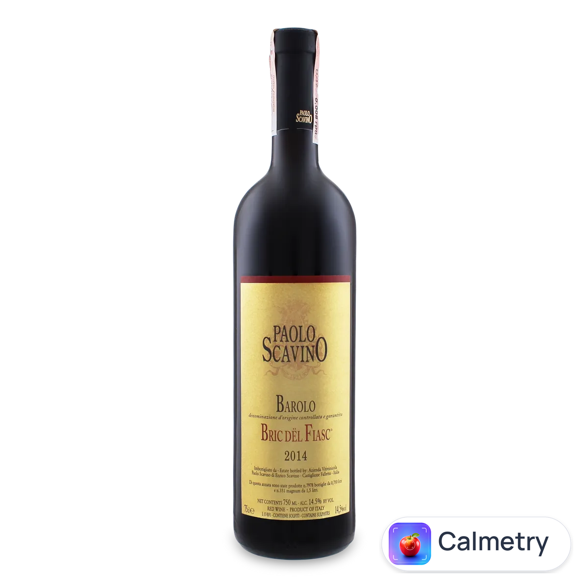 Вино Paolo Scavino Barolo Bric del Fiasc 2014 0,75л