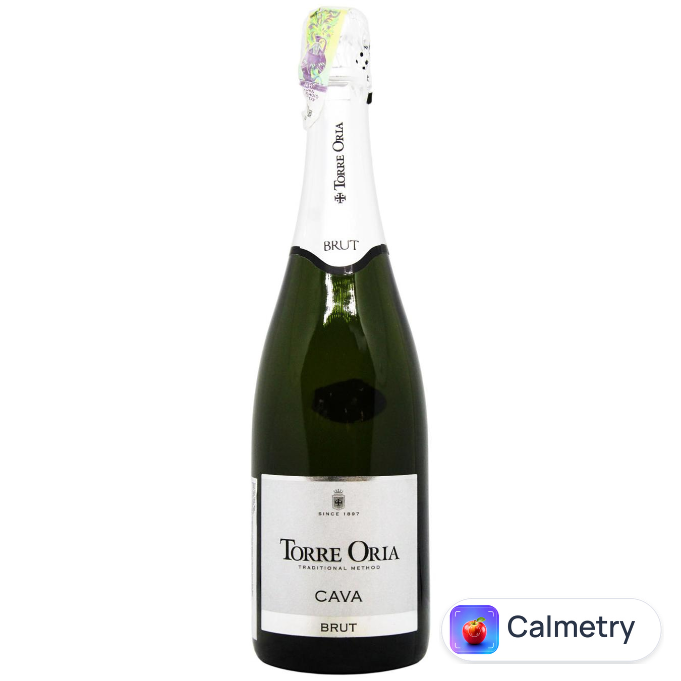 Вино ігристе Torre Oria Cava Brut біле сухе 11,5% 0,75л