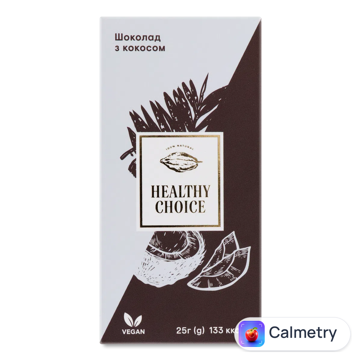Шоколад «Лавка традицій» Healthy Choice з кокосом 25г