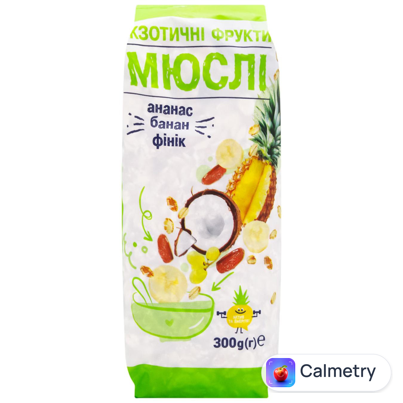 Мюслі Doctor Benner Екзотичні фрукти 300г