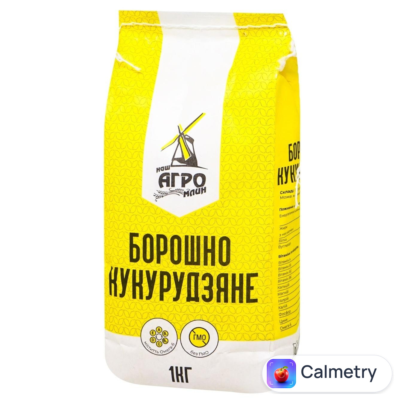 Борошно Наш агро млин кукурудзяне 1кг — фото продукту