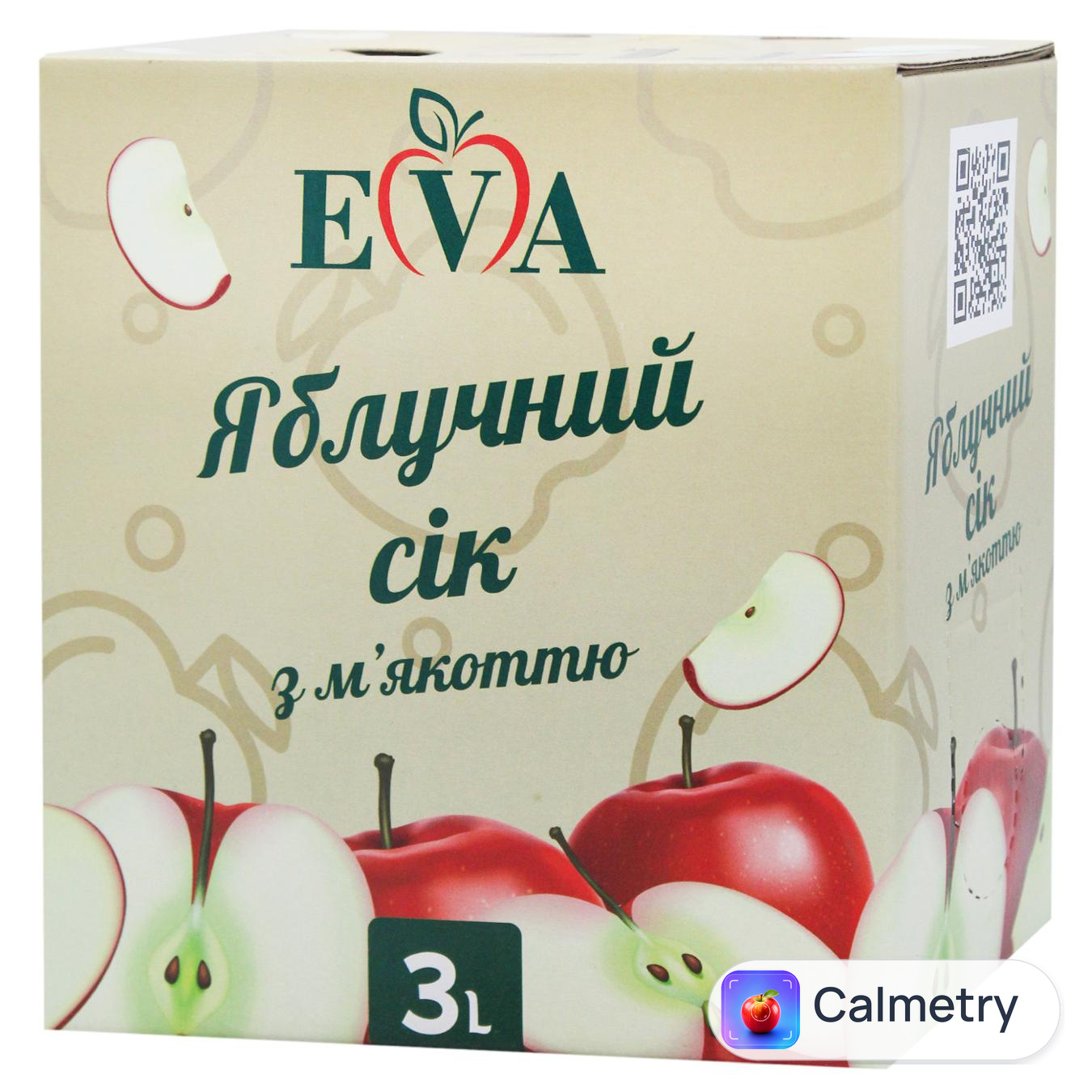 Сік Eva яблучний 3л — фото продукту