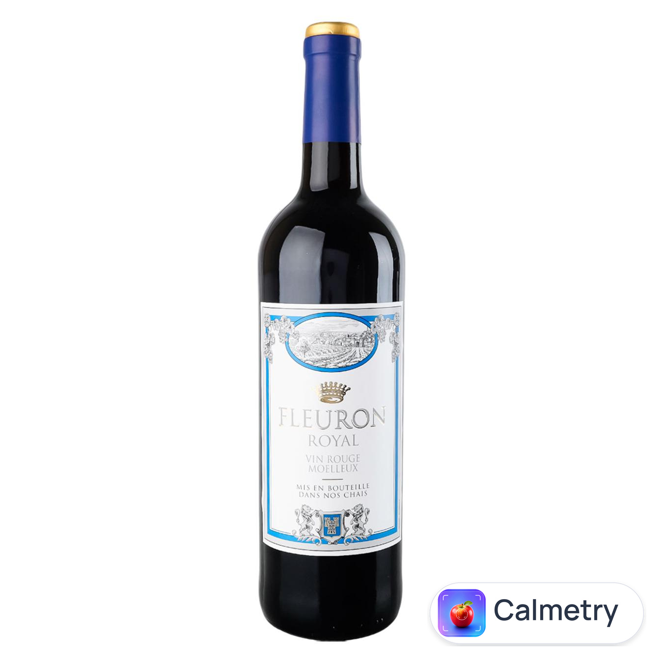 Вино Fleuron Royal Rouge Moelleux червоне напівсолодке 10,5% 0,75л