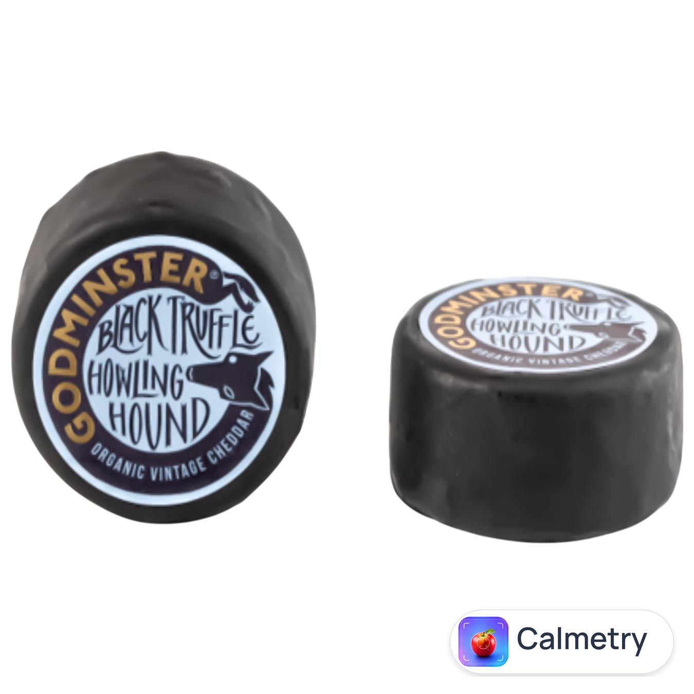 Сир Godminster Black Truffle Howling Hound Чеддер англійський вінтажний з трюфелем 150г