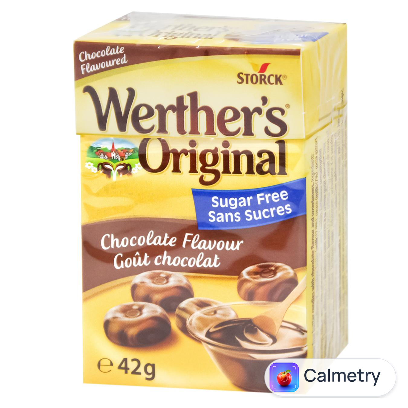 Цукерки Werther's Original зі смаком шоколаду 42г — фото продукту