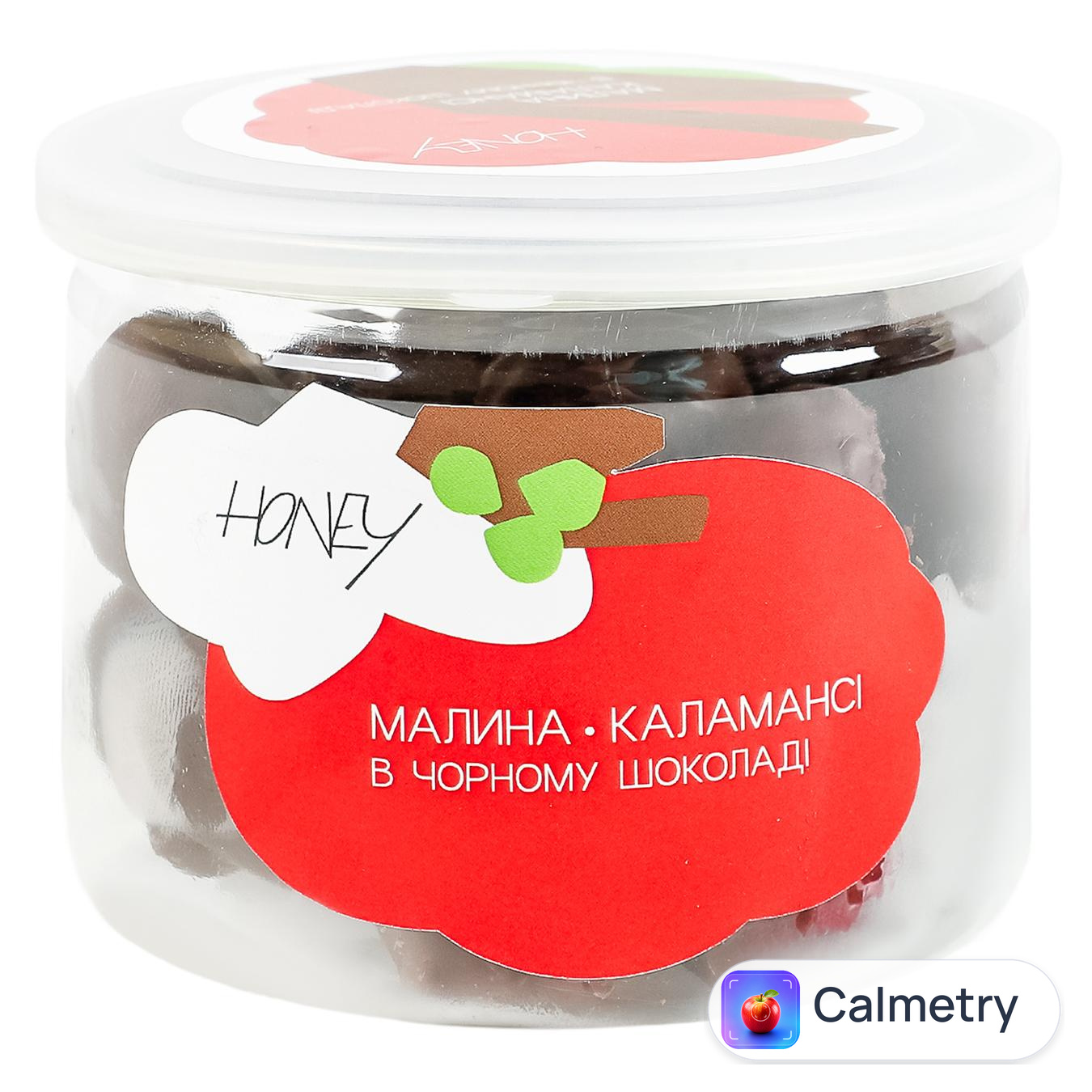 Малина Honey в чорному шоколаді заморожена 130г — фото продукту