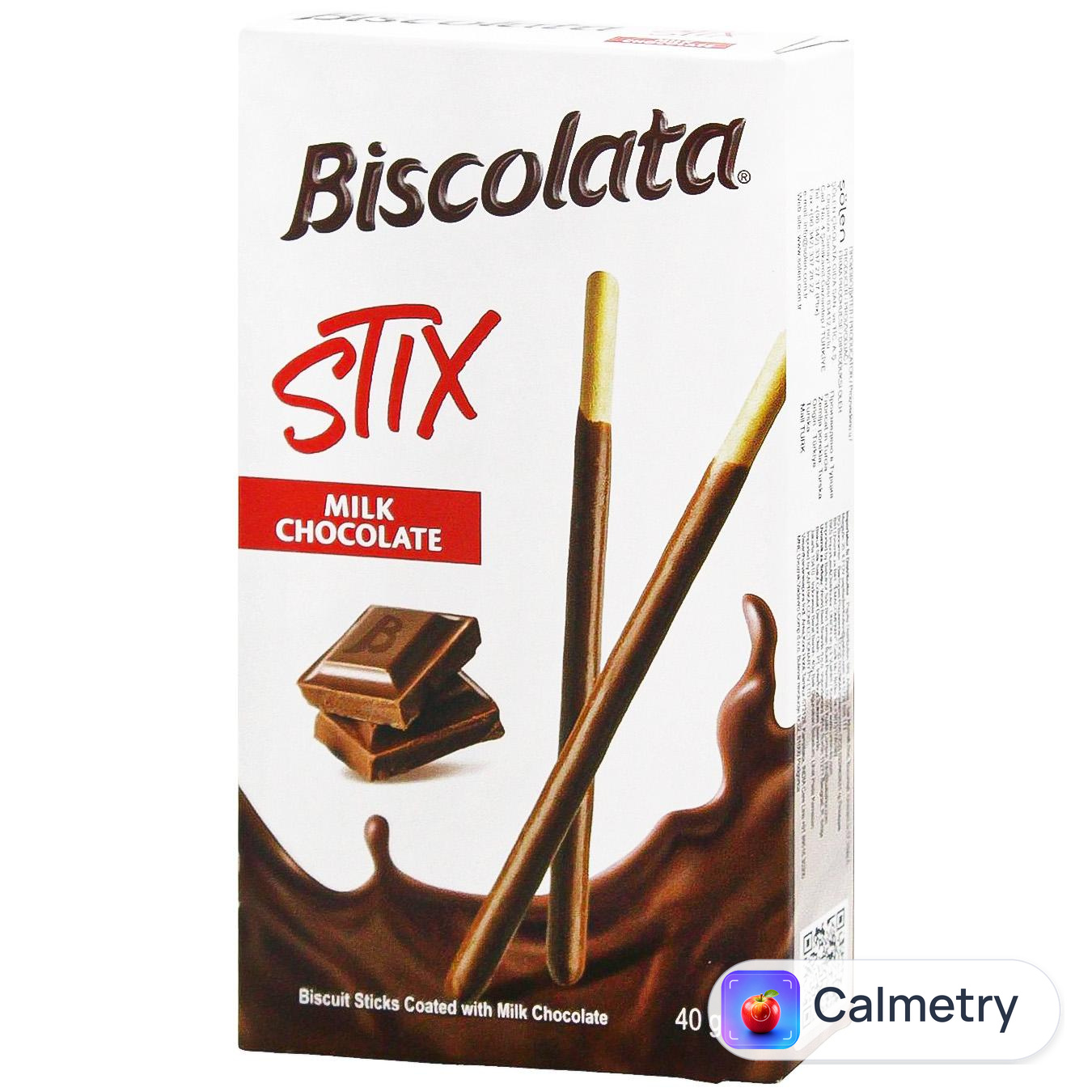 Соломка Biscolata Stix в молочному шоколаді 40г
