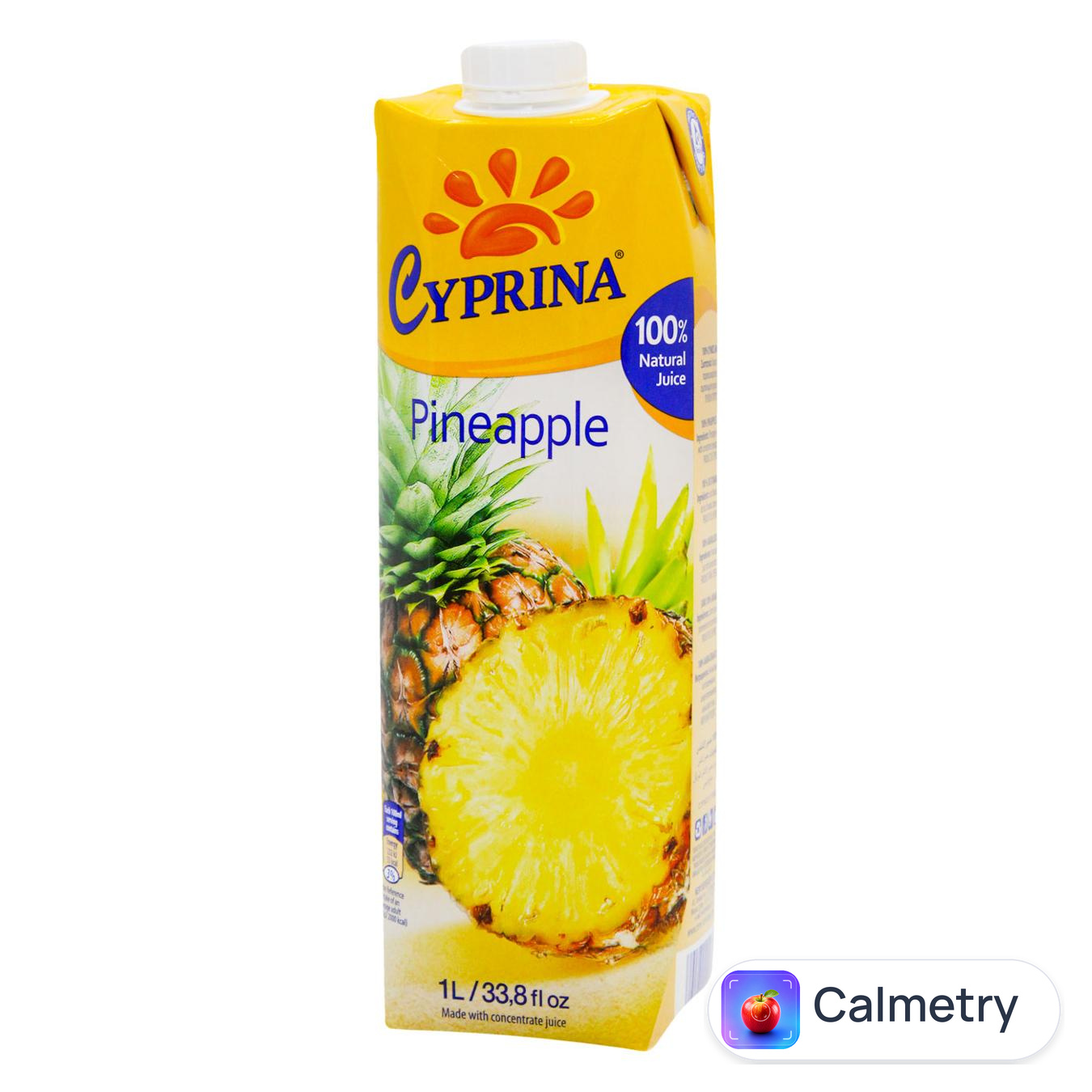 Сік Cyprina ананасовий 1л