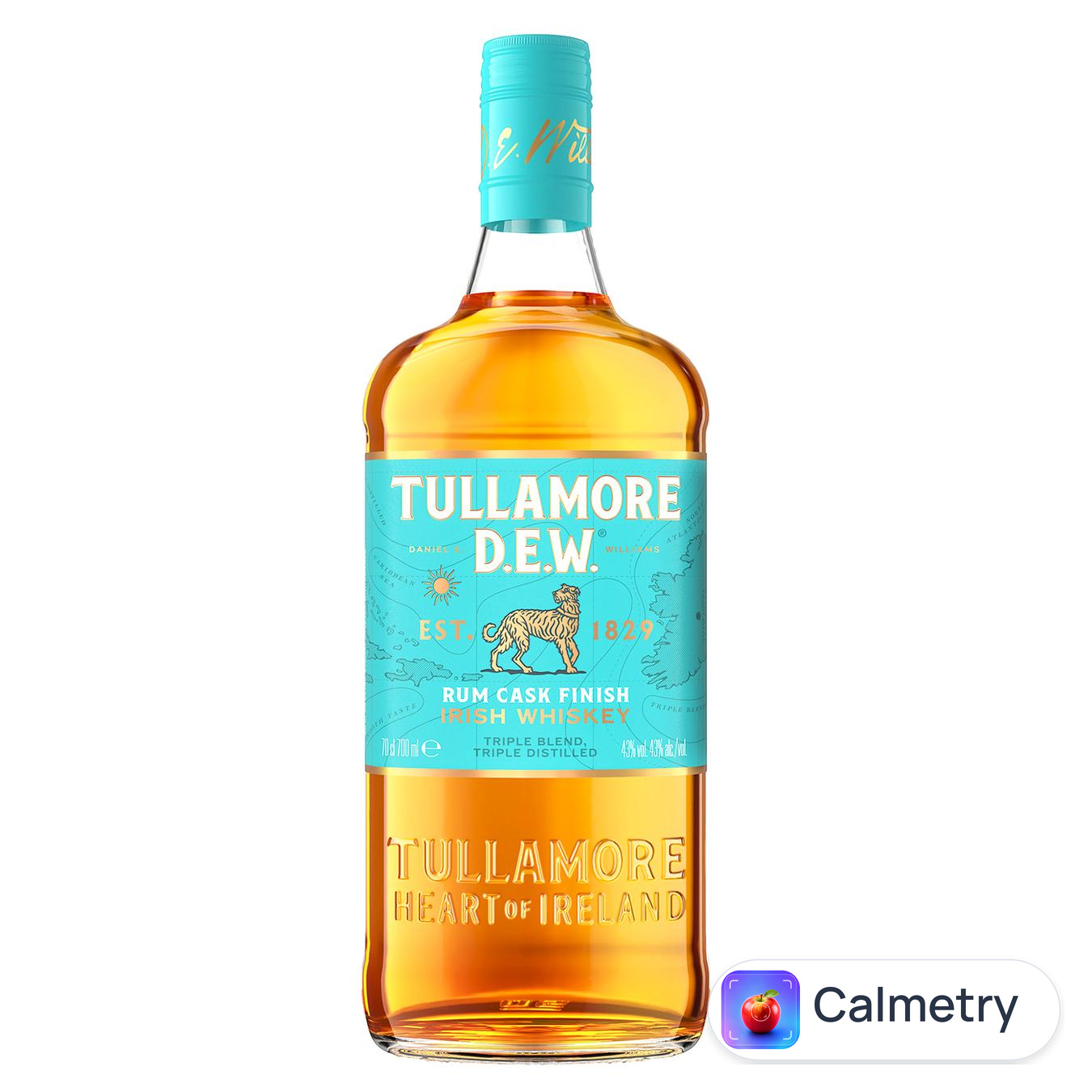 Віскі Tullamore Dew Caribbean Rum Cask Finish 43% 0,7л