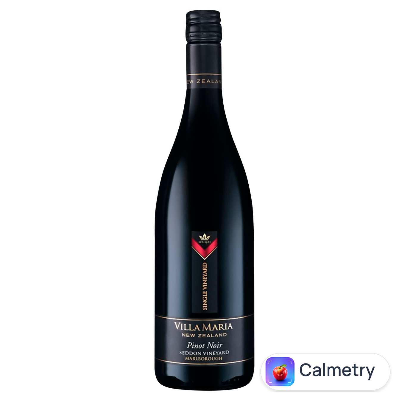 Вино Villa Maria Single Vineyard Seddon Pinot Noir червоне сухе 13% 0,75л