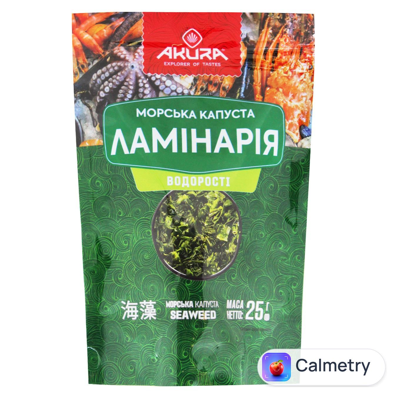 Капуста морська Akura сушена 25г — фото продукту