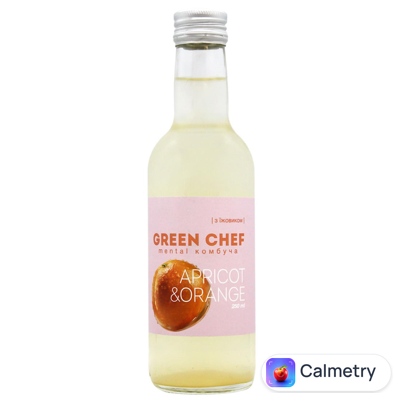 Комбуча Green Chef Apricot&Orange з їжовиком 250мл