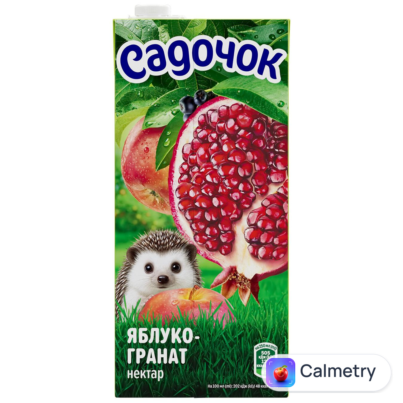 Нектар Садочок яблучно-гранатовий 0,95л — фото продукту
