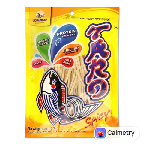 Снеки Taro рибні з гострим смаком