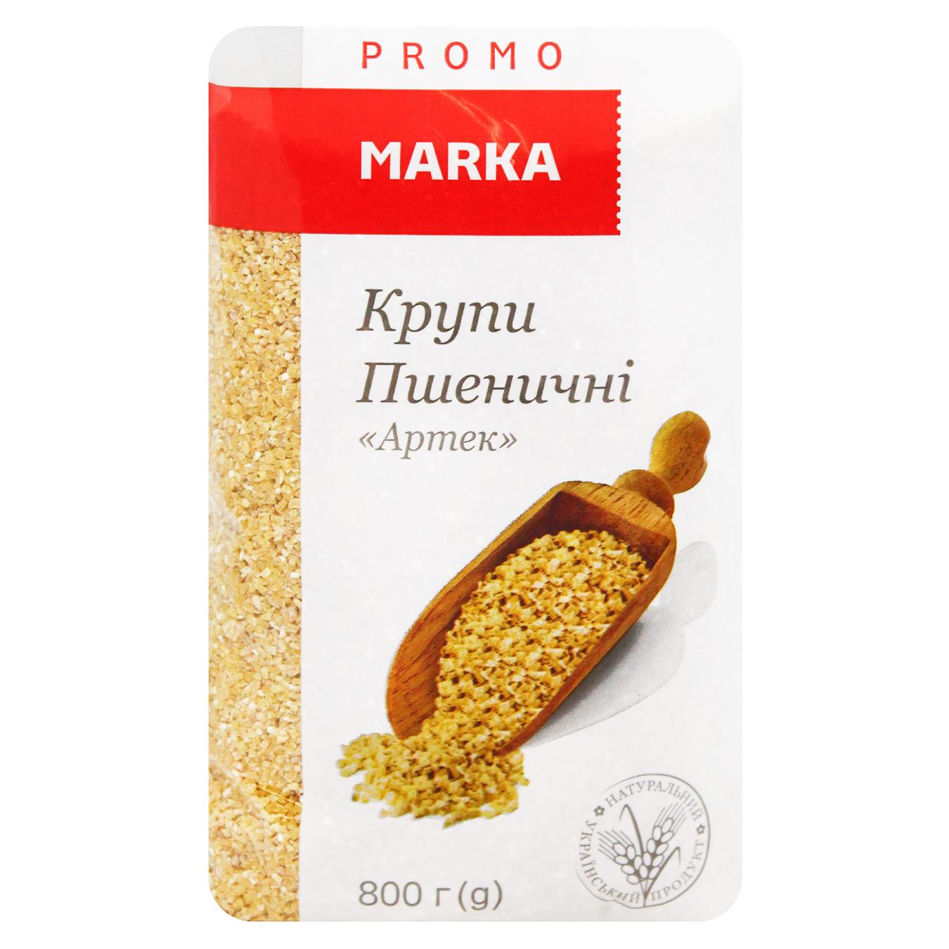 Крупа пшенична Marka Promo Артек 800г — фото продукту