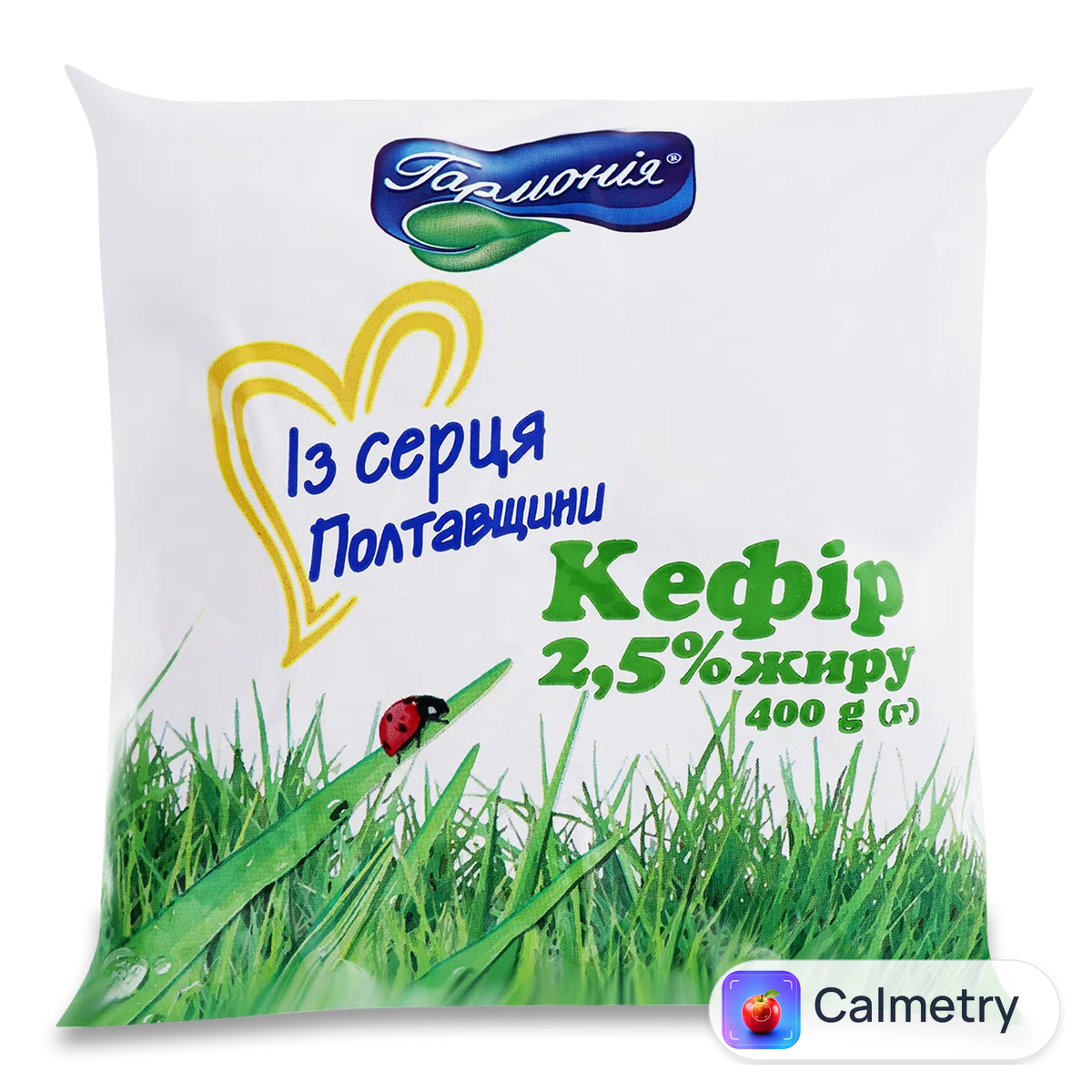 Кефір «Гармонія» 2,5% п/е 400г