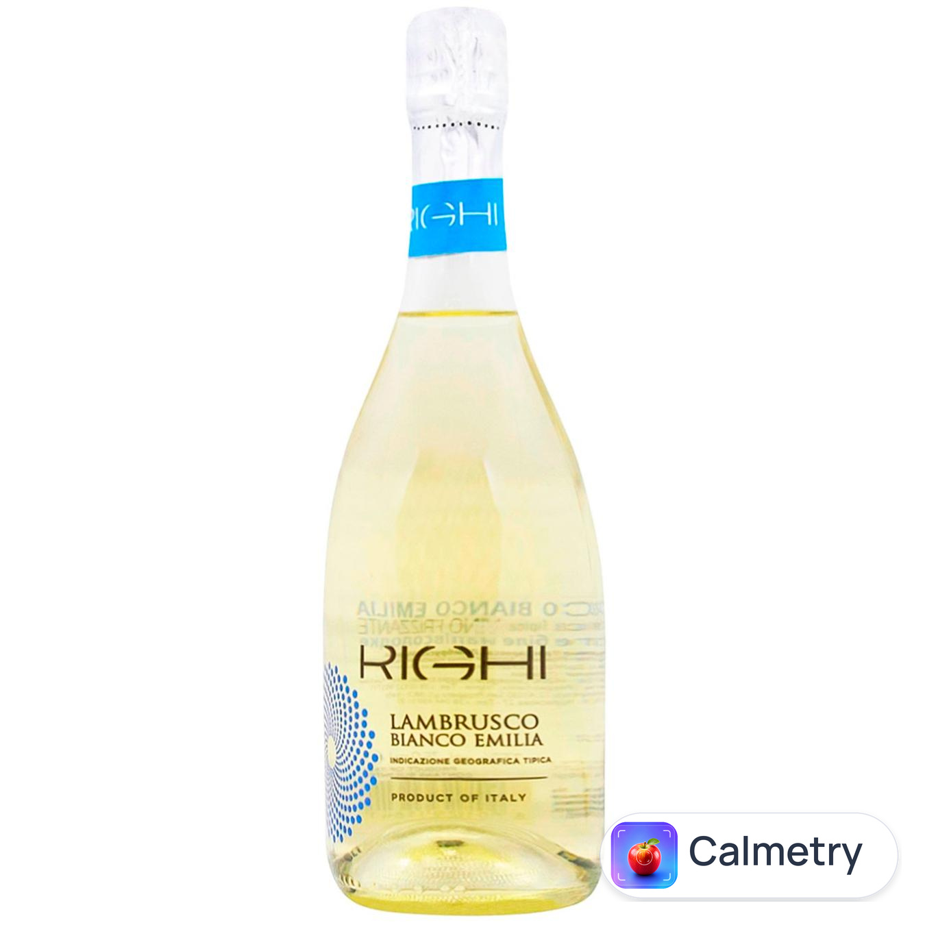 Вино ігристе Righi Lambrusco Bianco Emilia біле напівсолодке 7,5% 0,75л