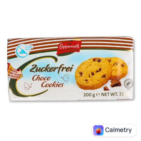 Печиво Coppenrath з шоколадними шматочками без цукру