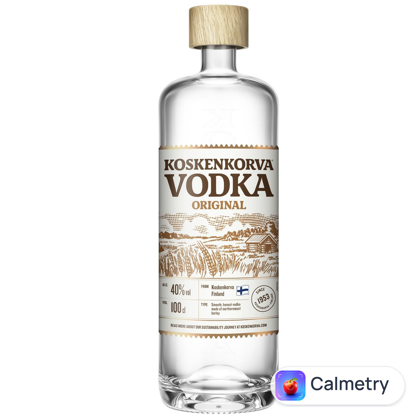 Горілка Koskenkorva Original 40% 1л — фото продукту