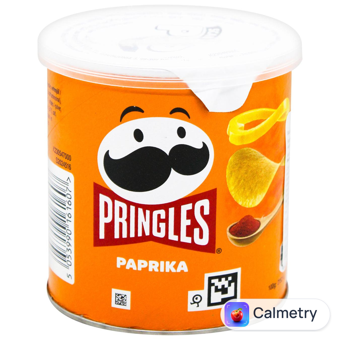 Чипси Pringles зі смаком паприки 40г — фото продукту