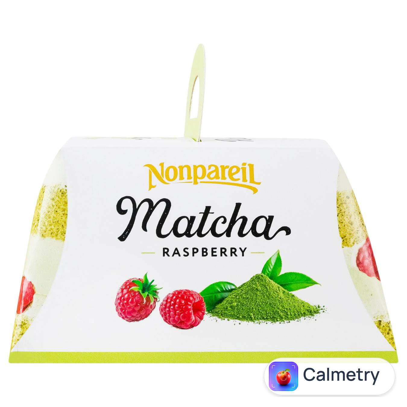 Торт Nonpareil Матча з малиною 500г — фото продукту