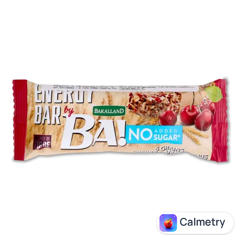 Батончик Ba! злаковий вишня-насіння амаранта без цукру