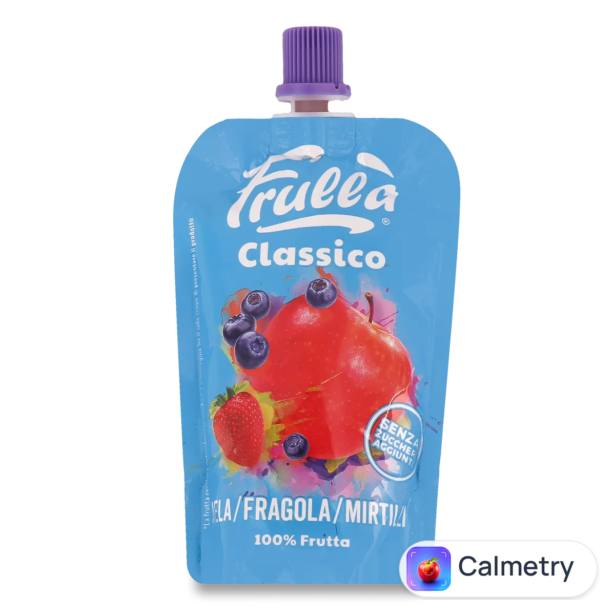 Пюре фруктове Frulla полуниця-чорниця без цукру і без консервантів 100г