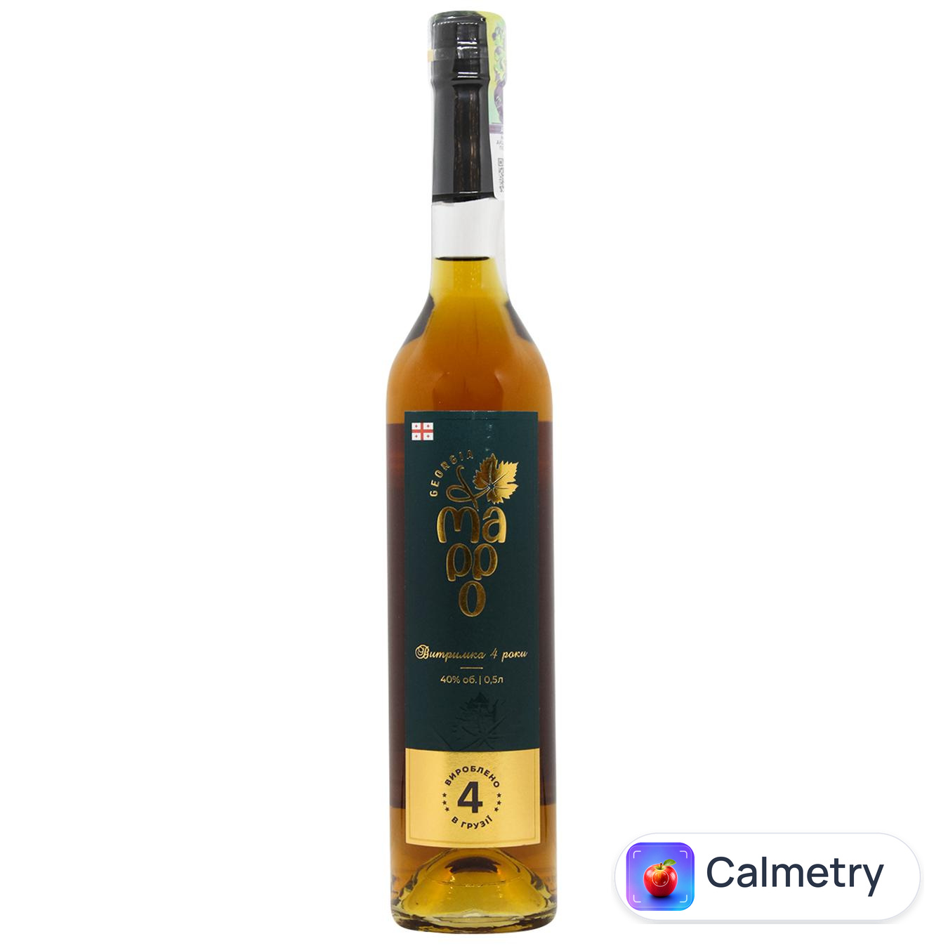 Бренді Mappo 4 роки 40% 0,5л