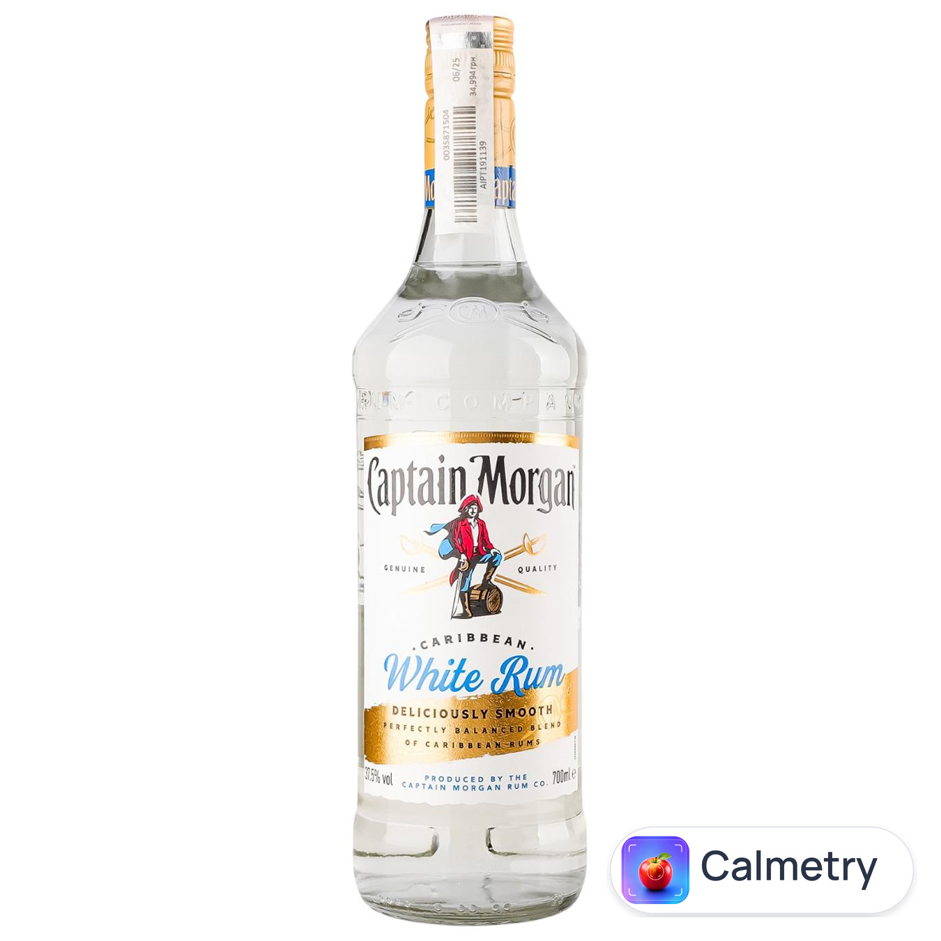 Ром Captain Morgan White 37,5% 0,7л — фото продукту