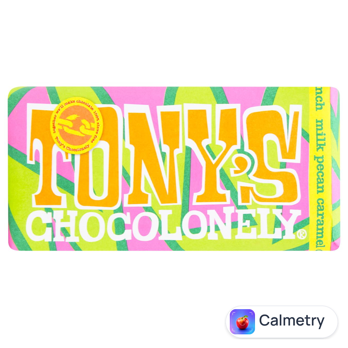 Шоколад молочний Tony's з горіхом пекан та карамельними кранчами 180г