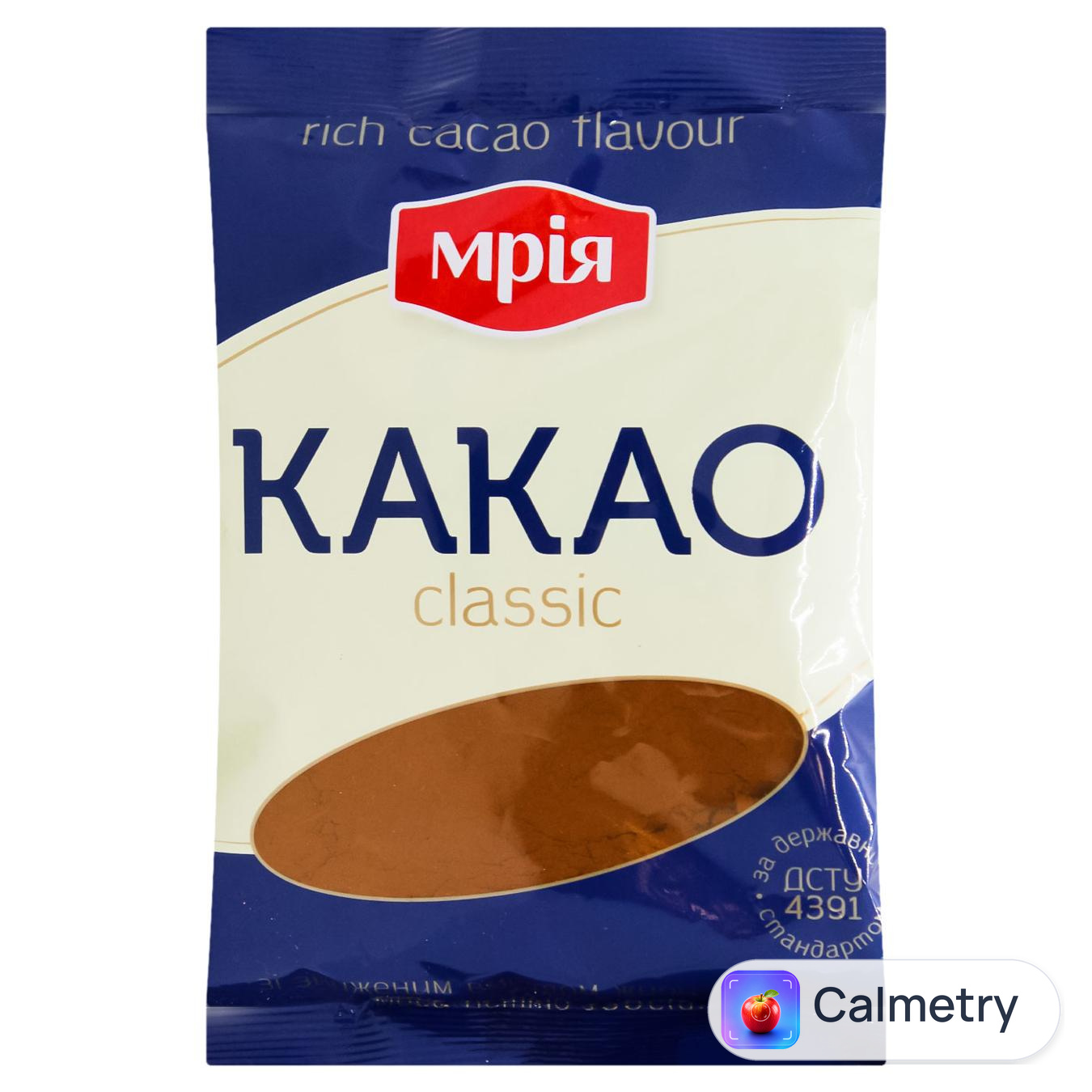 Какао-порошок Мрія Classic 100г — фото продукту
