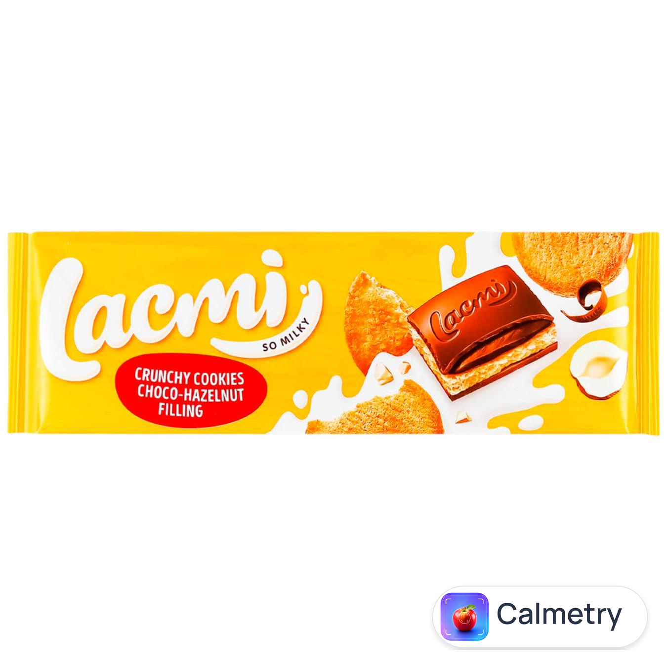 Шоколад молочний Roshen Lacmi з шоколадно-горіховою начинкою та печивом 265г
