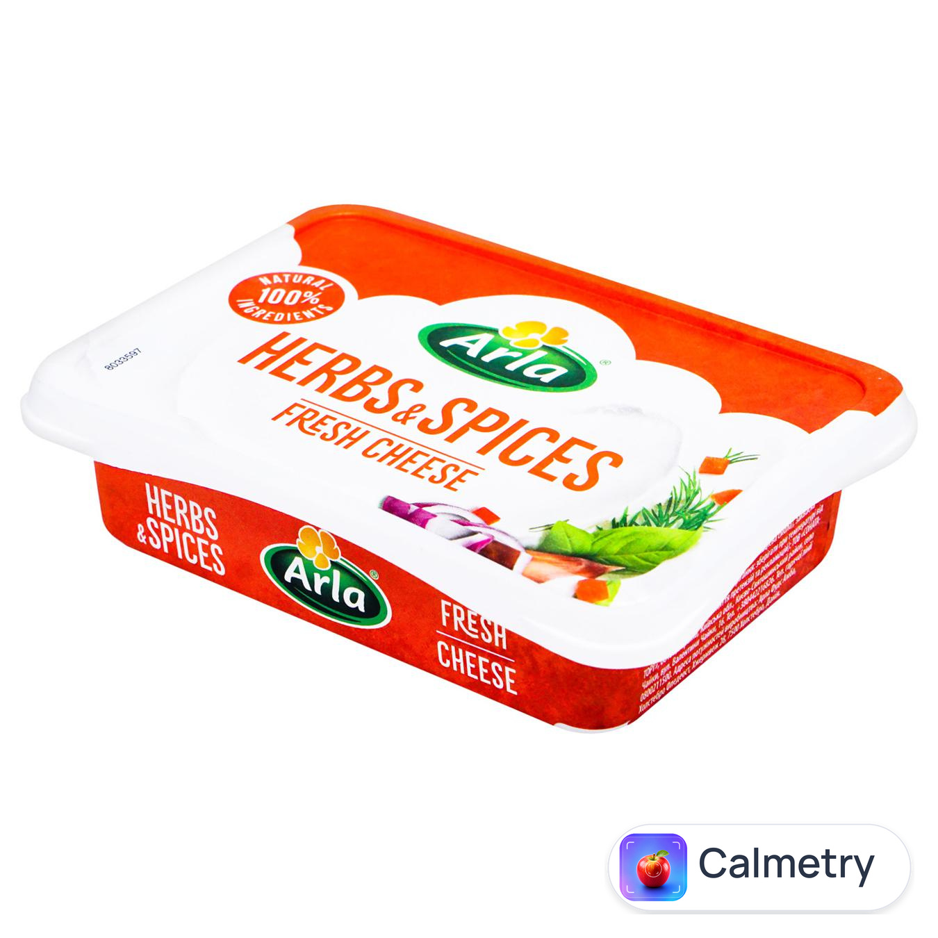 Крем-сир Arla з травами та спеціями 50% 200г