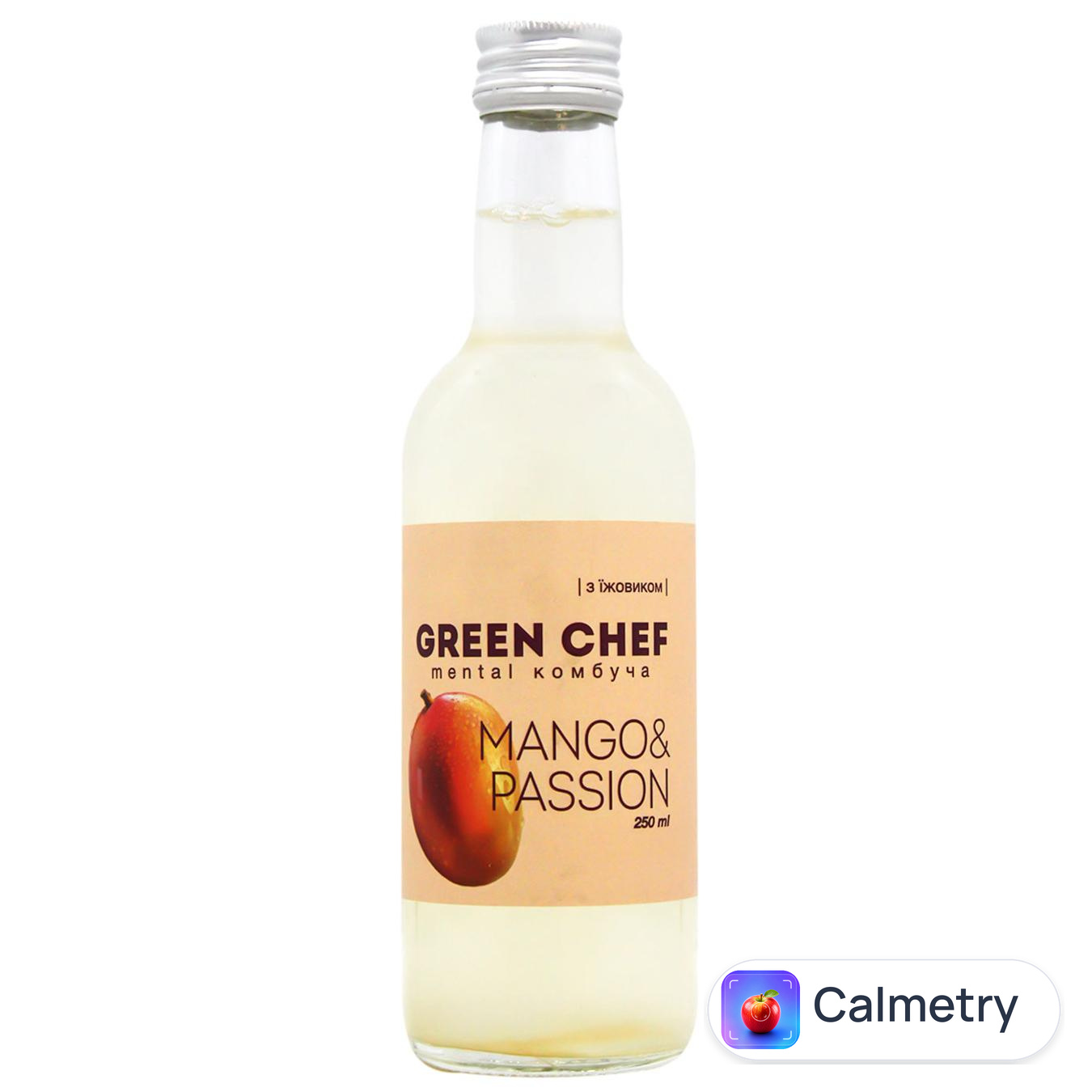 Комбуча Green Chef Mango&Passion з їжовиком 250мл