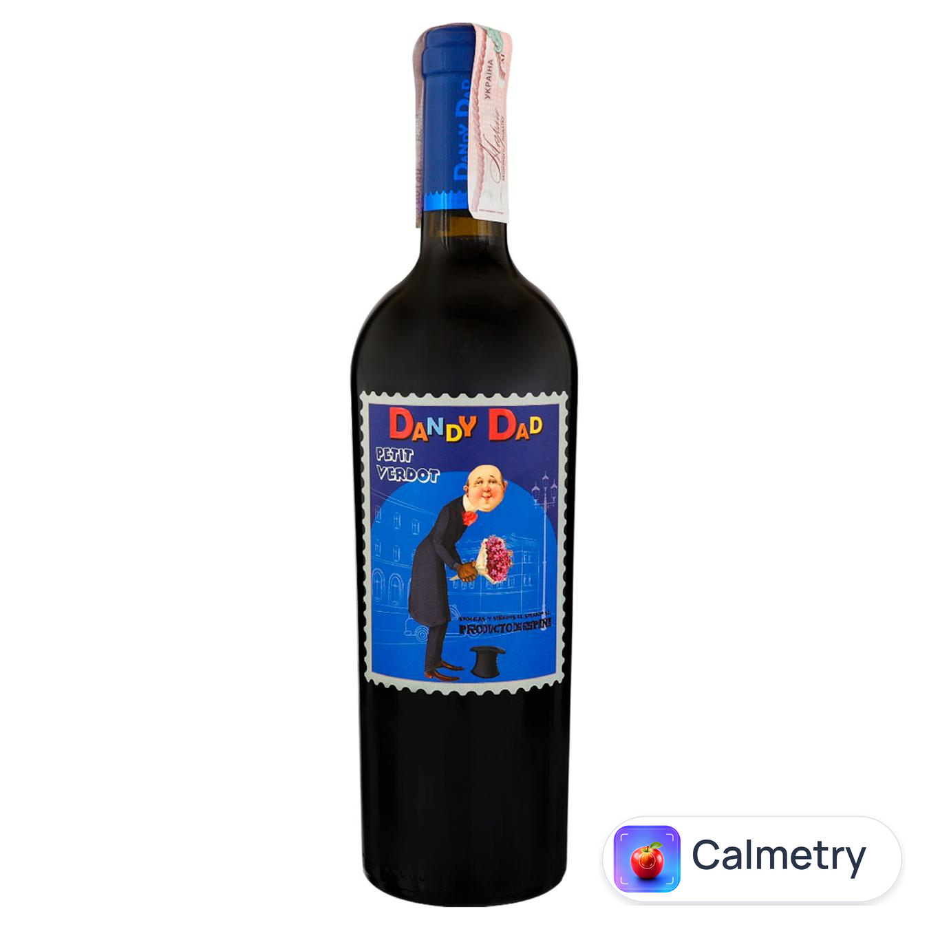 Вино El Soleado Dandy Dad Petit Verdot червоне сухе 14,5% 0,75л
