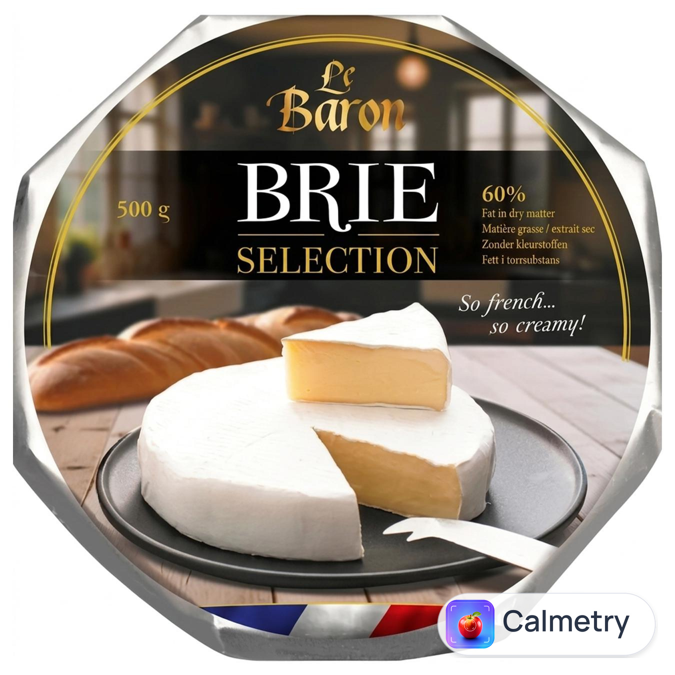 Cир Le Baron Brie Selection м'який 60% 500г Milleret