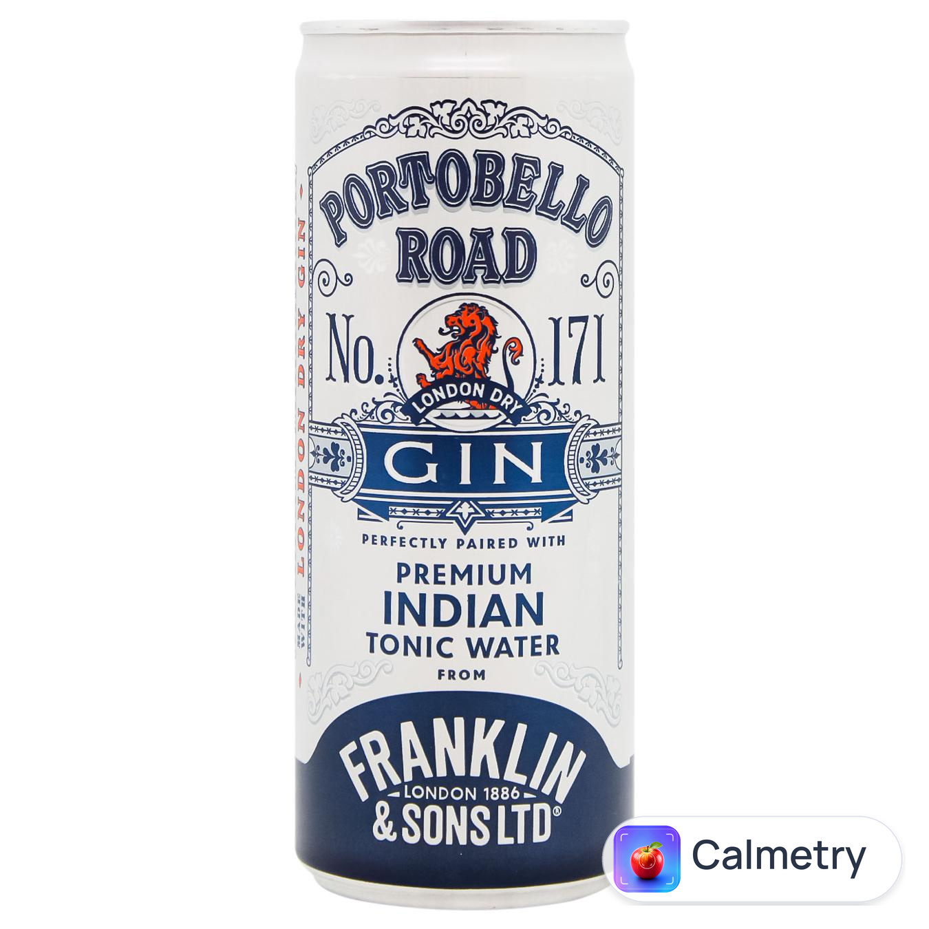 Напій Franklin Gin &Tonic слабогазований 5,5% 250мл