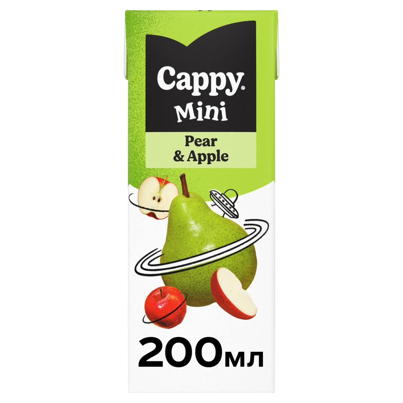 Нектар Cappy Mini яблуко-груша 200мл — фото продукту