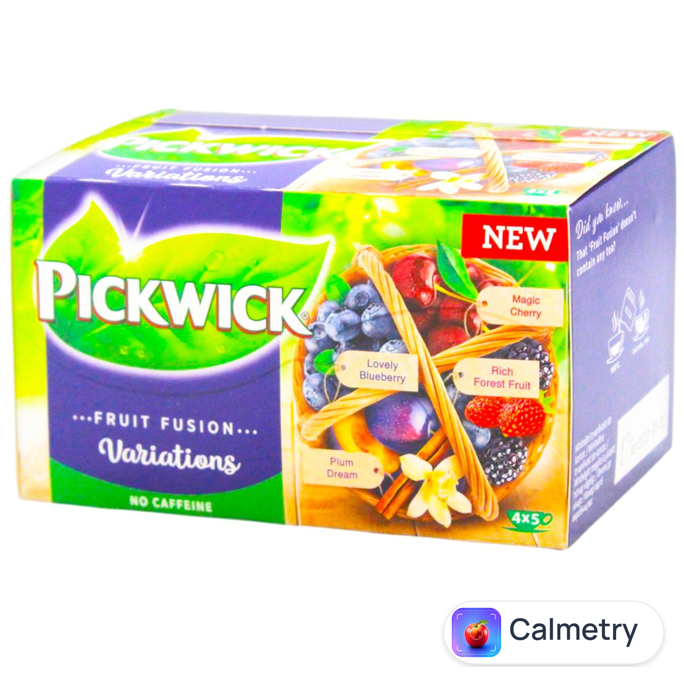 Чай фруктово-трав'яний Pickwick Fruit Fusion Variations 1,75г*20шт