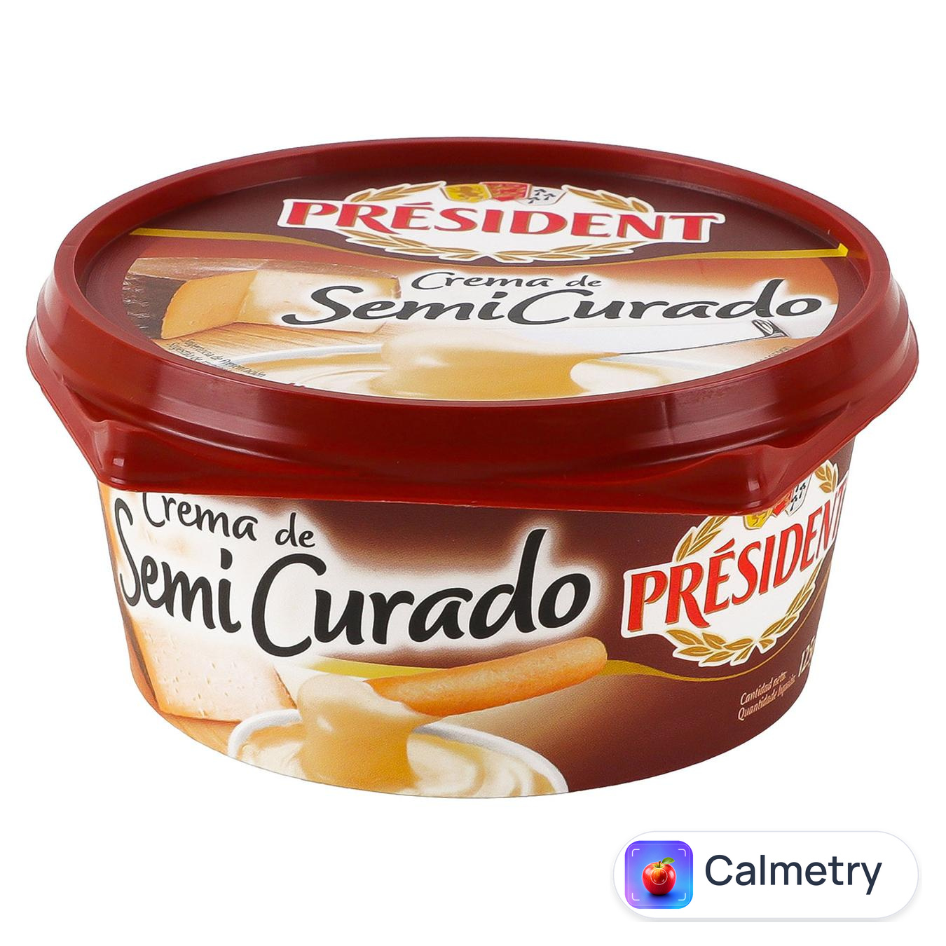 Сир плавлений President Crema de Semi Curado 55% 125г